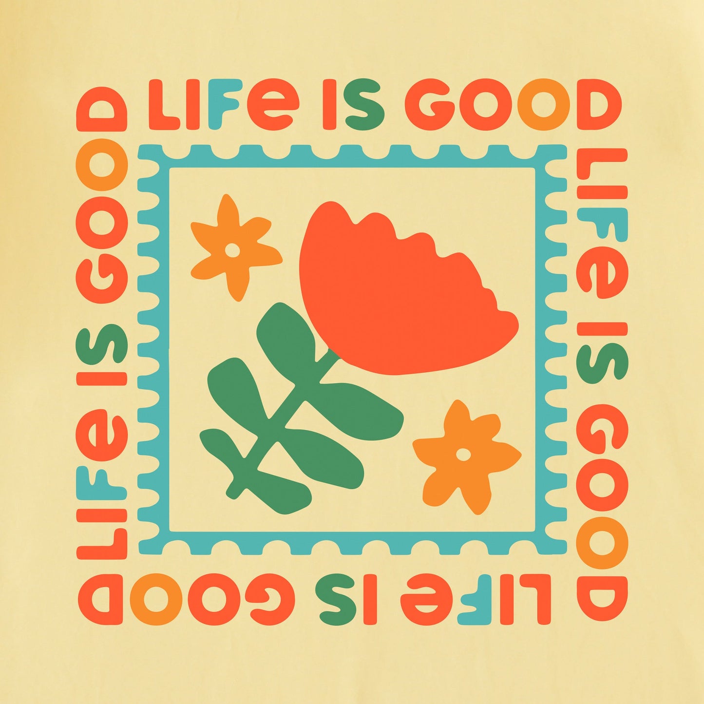 Women's Tulip Square Short Sleeve Crusher Tee