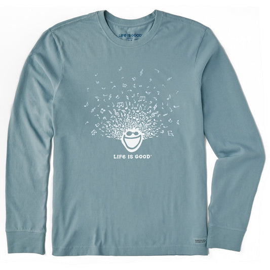 Men's Jake Music Head Long Sleeve Crusher Tee