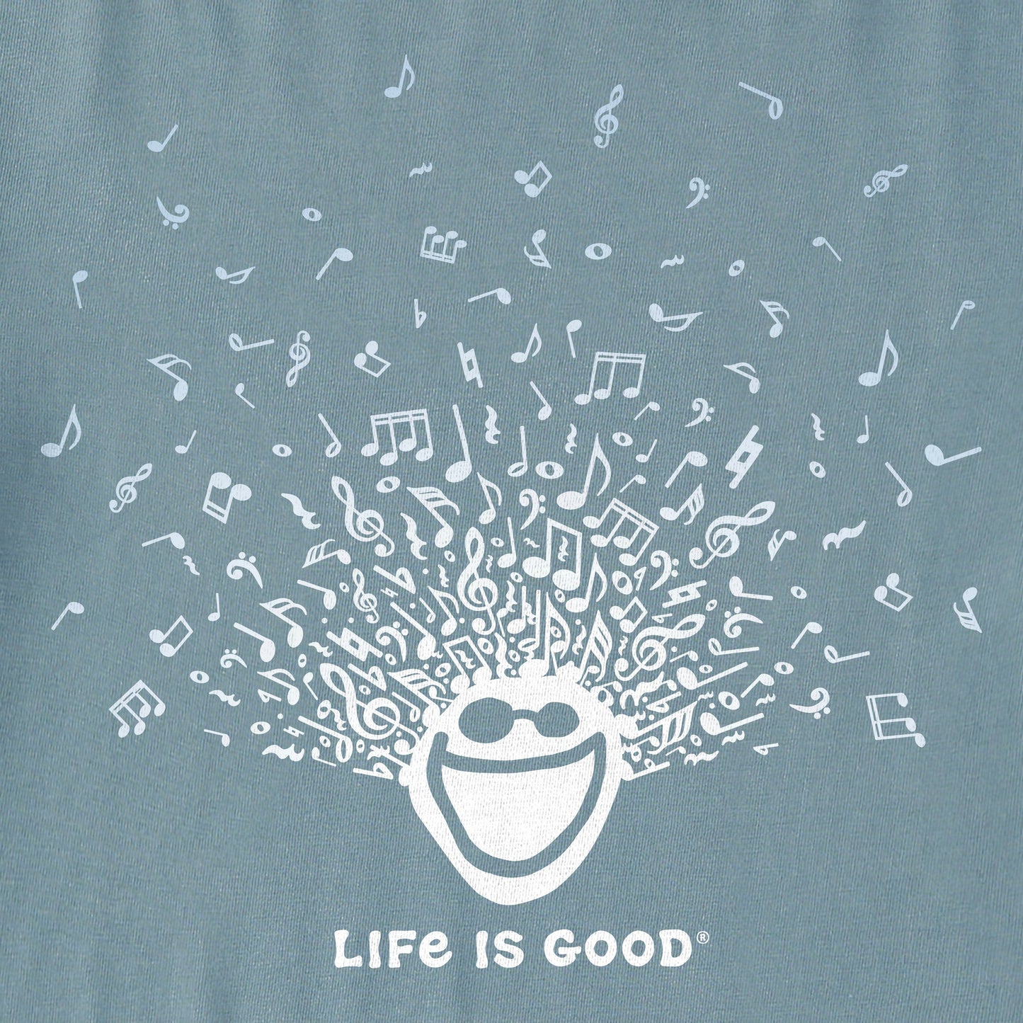 Men's Jake Music Head Long Sleeve Crusher Tee