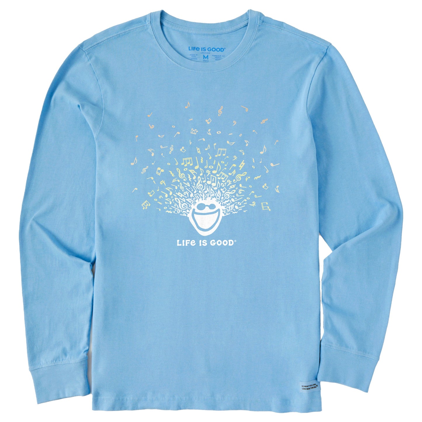 Men's Jake Music Head Long Sleeve Crusher Tee