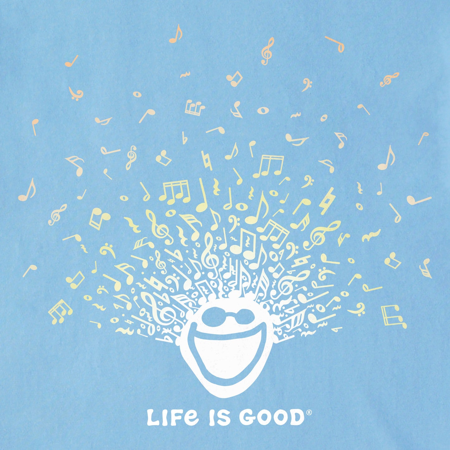 Men's Jake Music Head Long Sleeve Crusher Tee