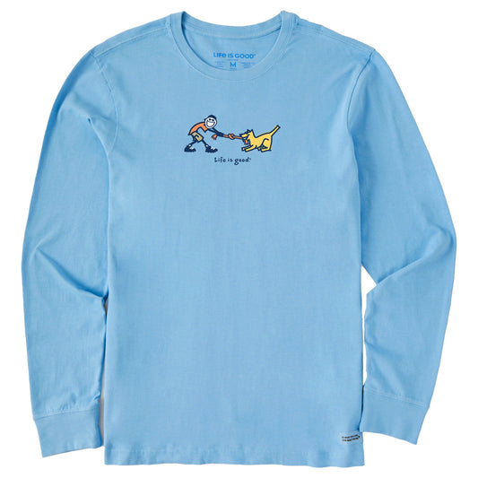 Men's Jake & Rocket Tug of War Long Sleeve Crusher Tee