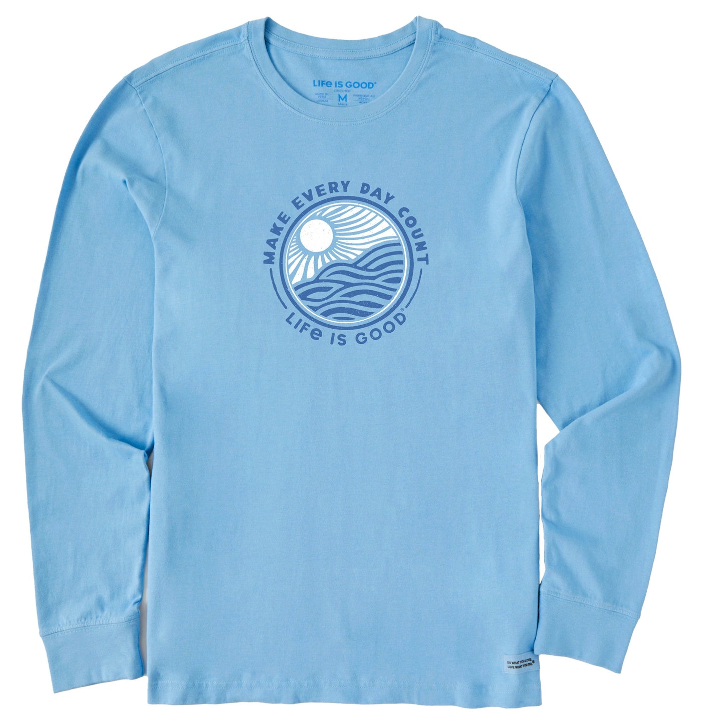 Men's Make Every Day Count Sunset Long Sleeve Crusher Tee