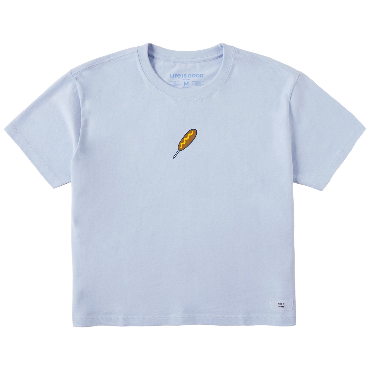 Women's Corndog Short Sleeve Crusher Boxy Tee