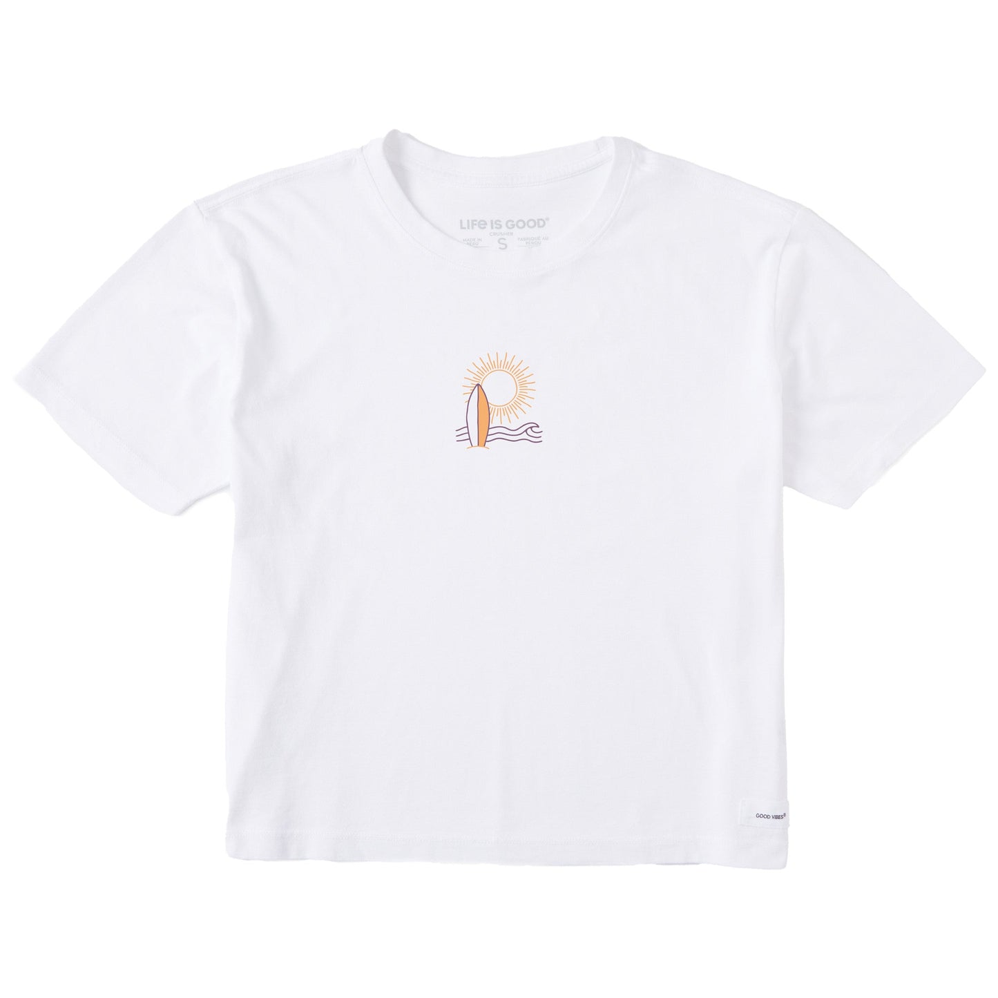 Women's Surfboard Short Sleeve Crusher Boxy Tee