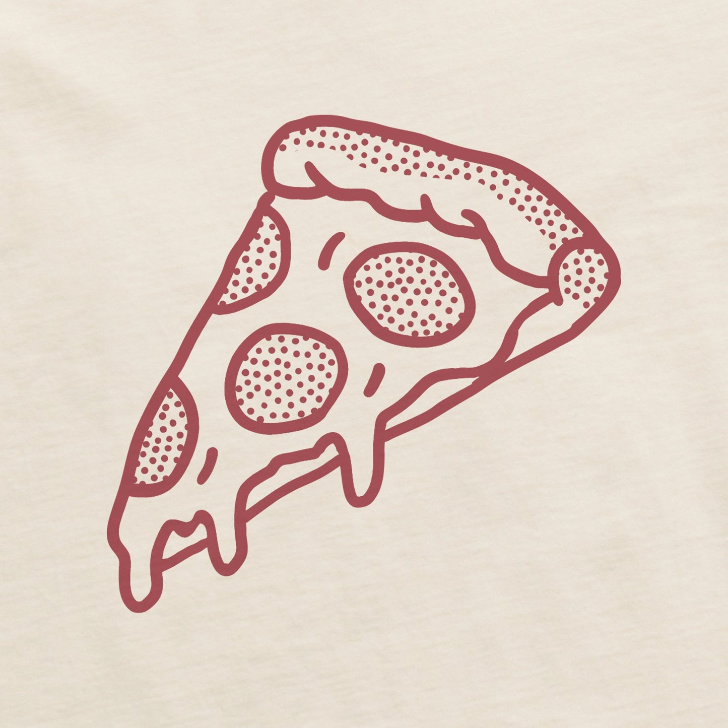 Women's Pizza Short Sleeve Crusher Boxy Tee