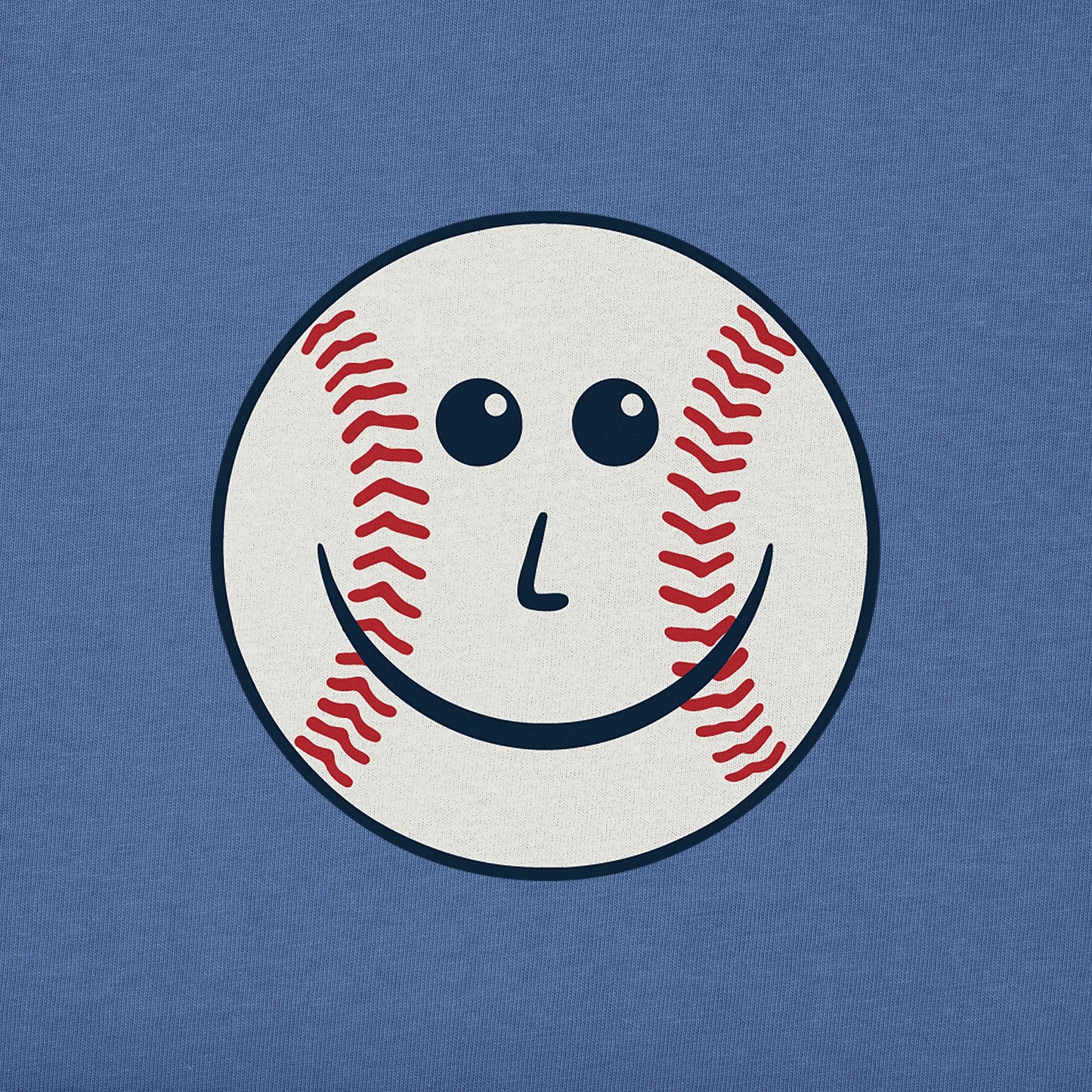 Women's Baseball Face Short Sleeve Tee