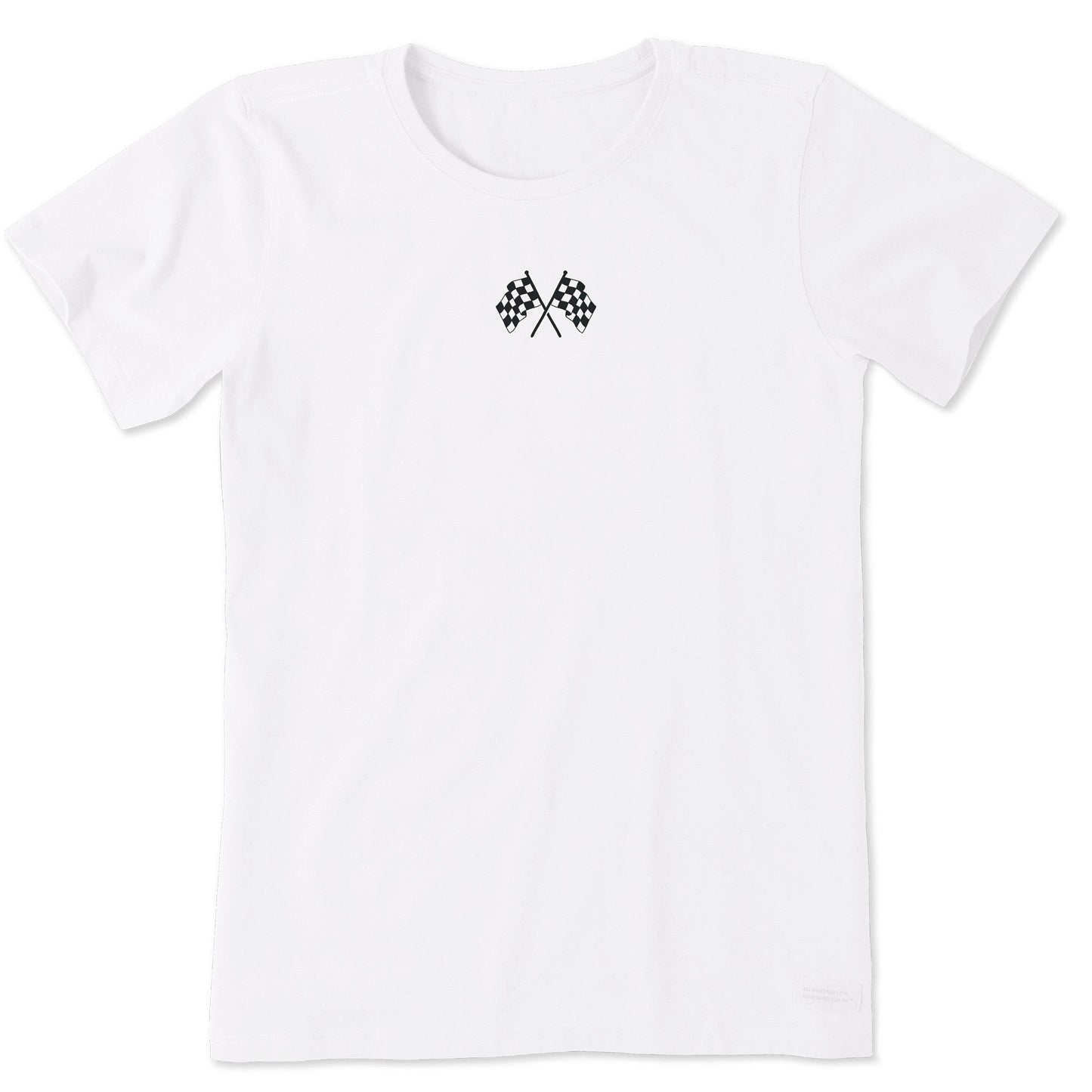 Women's Racing Flags Short Sleeve Tee