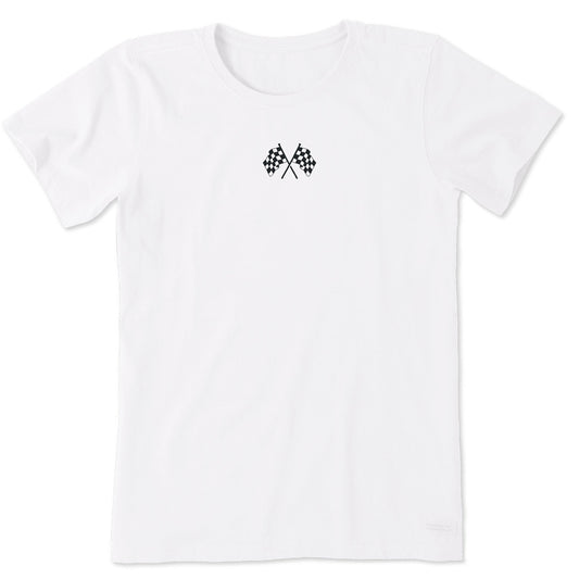 Women's Racing Flags Short Sleeve Tee