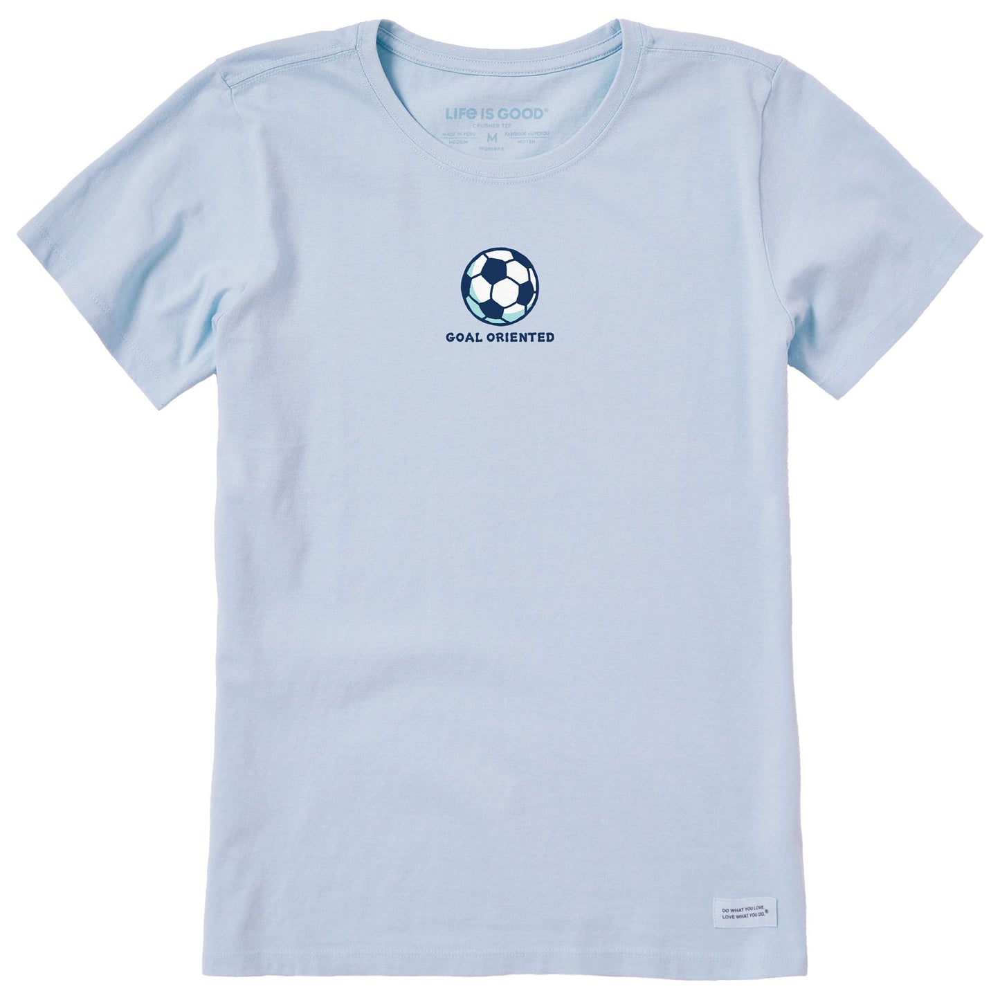 Women's Goal Oriented Soccer Short Sleeve Crusher Tee