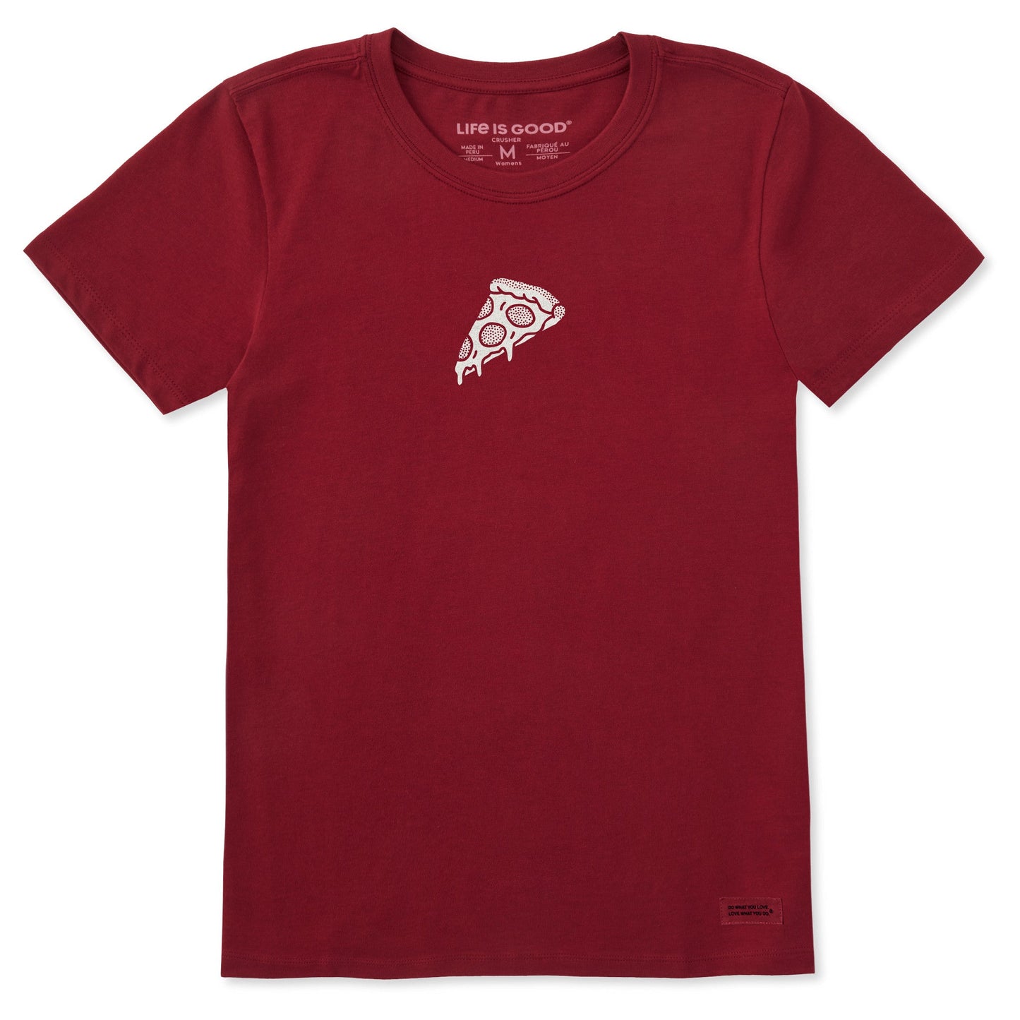 Women's Pizza Short Sleeve Crusher Tee