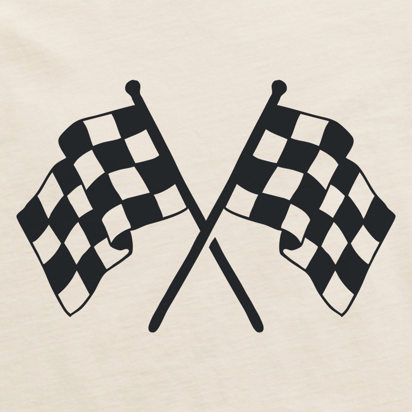 Women's Racing Flags Crusher-LITE Shrunken Tee