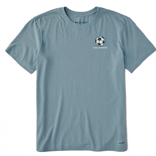 Men's Goal Oriented Soccer Short Sleeve Crusher Tee