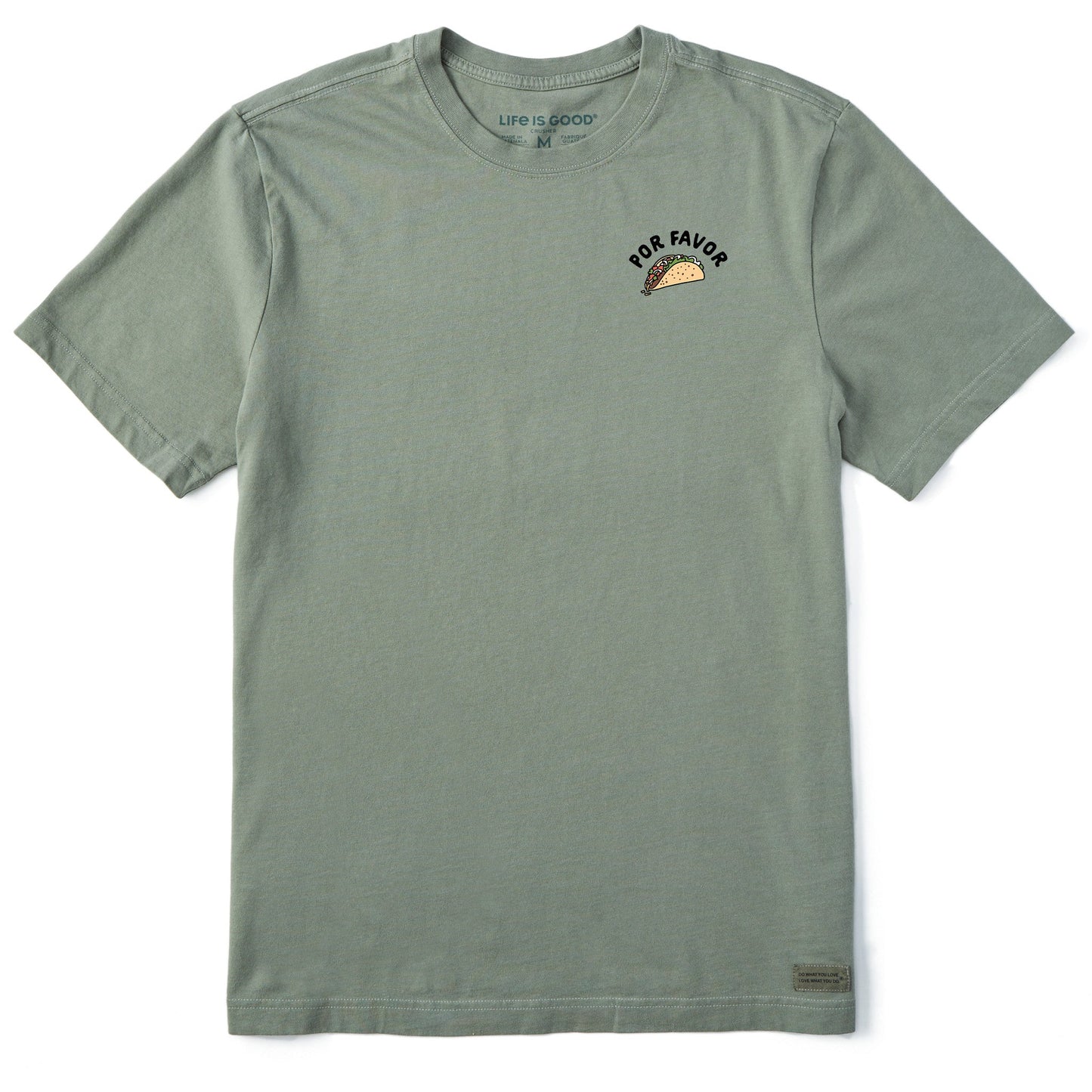Men's Por Favor Taco Short Sleeve Crusher Tee