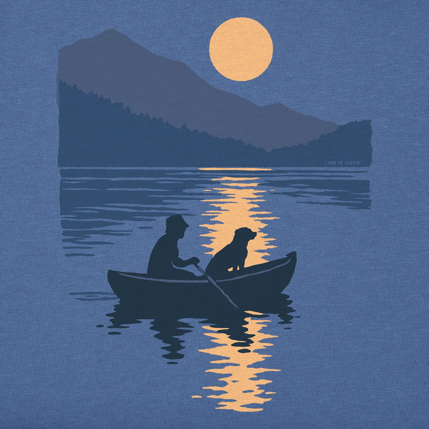 Men's Fishin' with my Dog Short Sleeve Tee