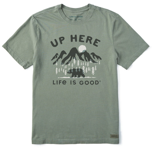 Men's Up Here Life is Good Short Sleeve Tee