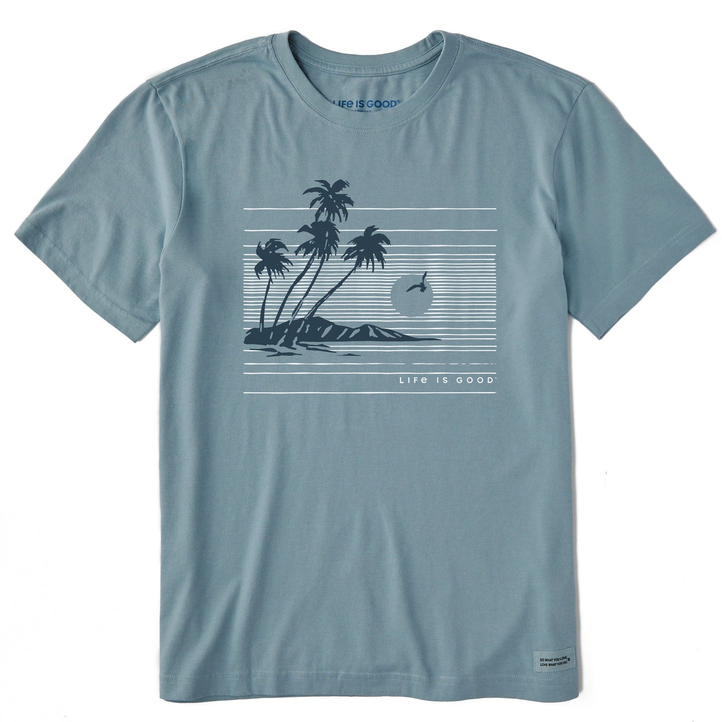 Men's Palms Sunset Short Sleeve Crusher Tee