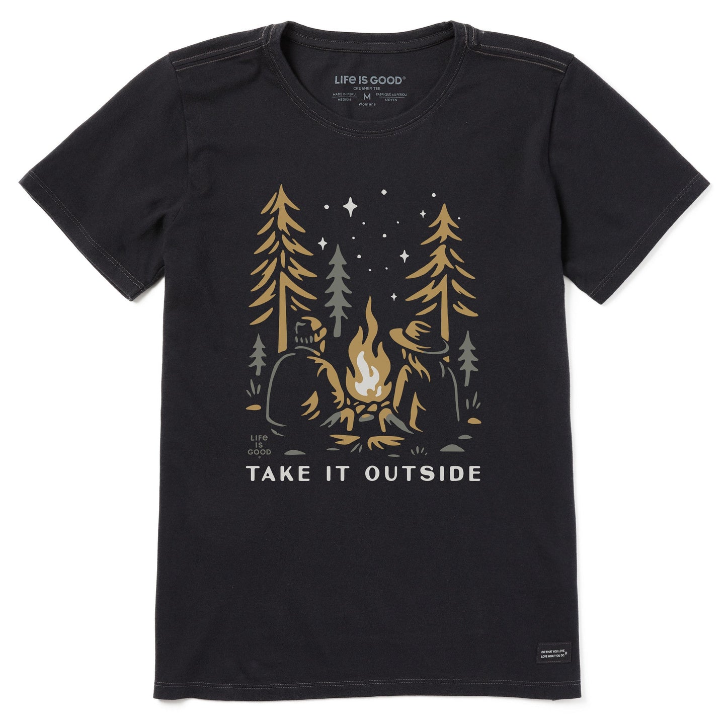 Women's Take it Outside Campfire Short Sleeve Crusher Tee