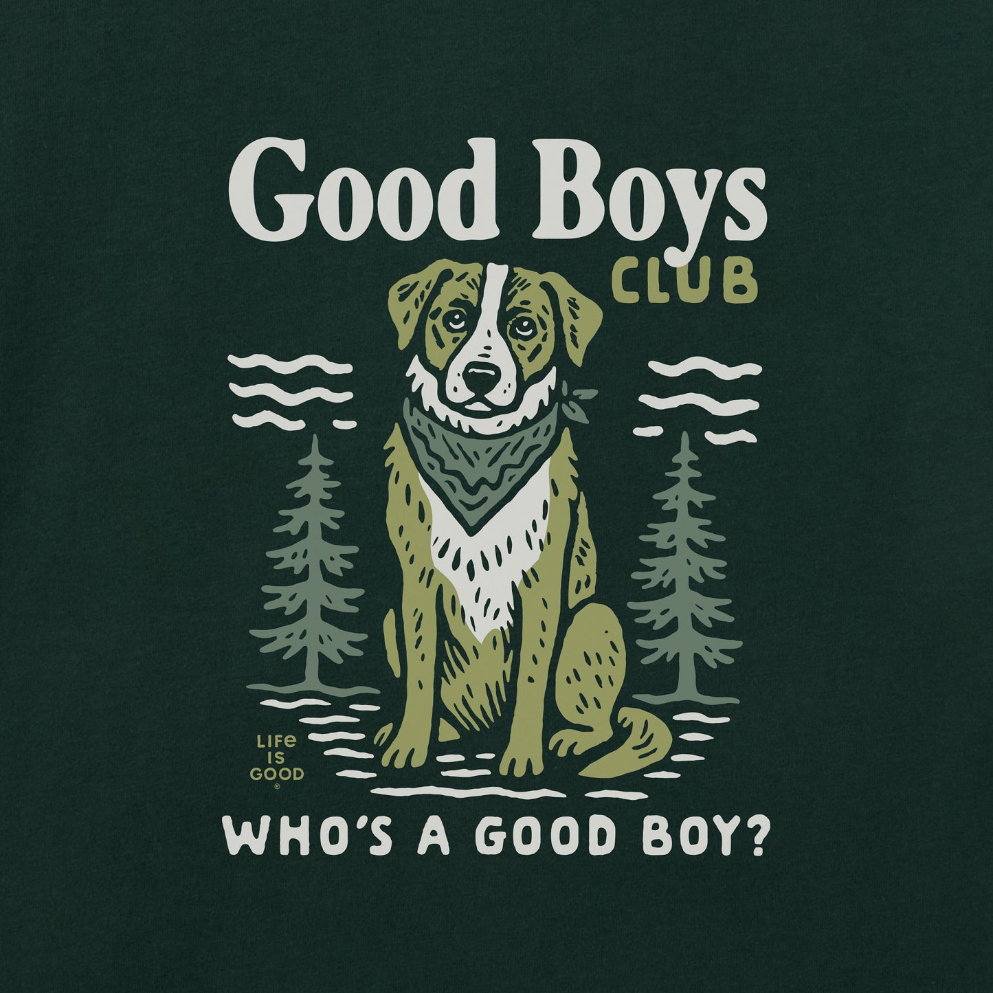 Men's Good Boys Club Short Sleeve Crusher Tee