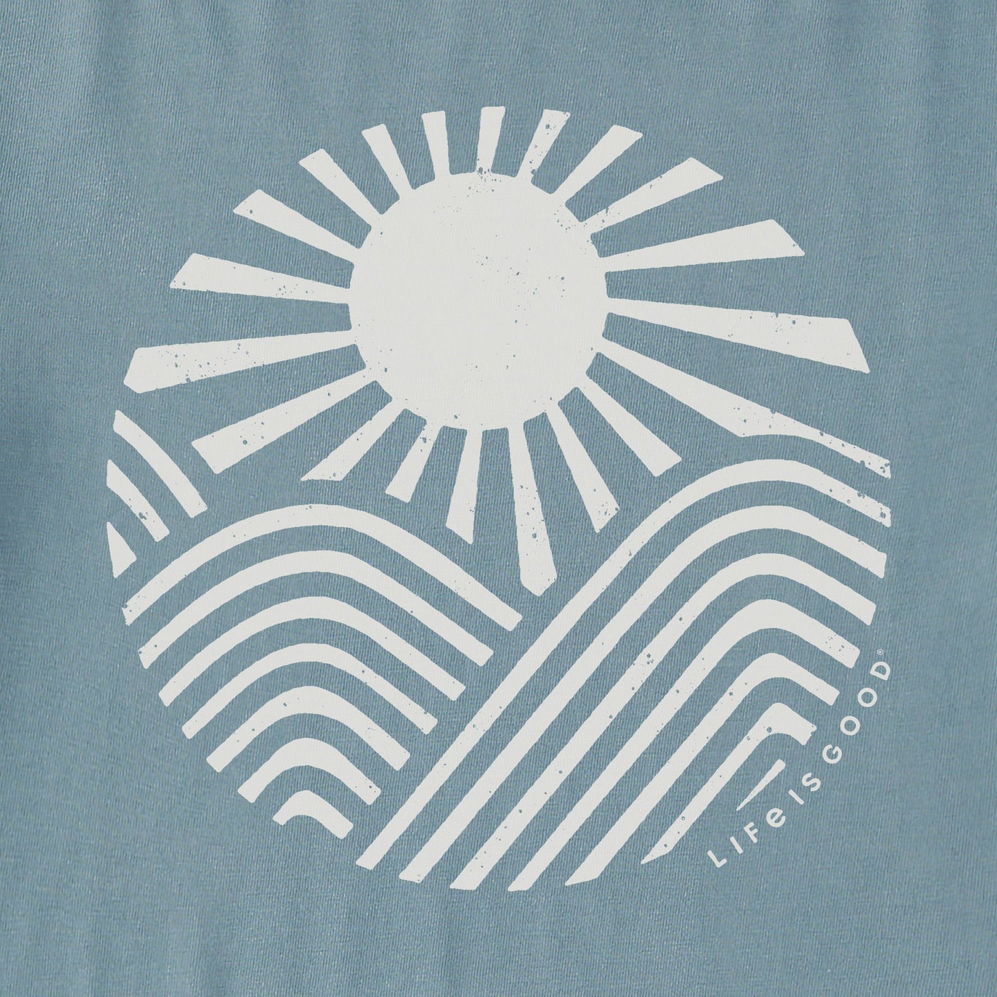 Men's Sun and Hills Short Sleeve Crusher Tee