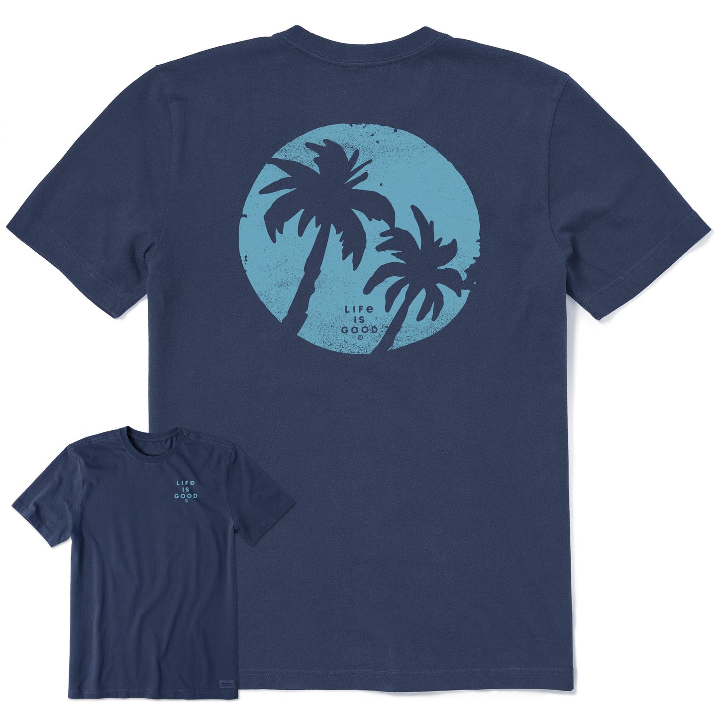 Men's Two Palms Circle Short Sleeve Tee