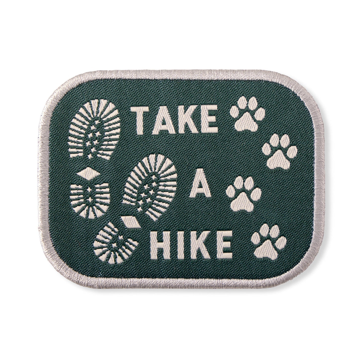 Adult Unisex Take a Hike Woven Patch