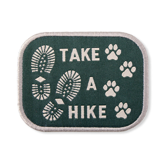 Adult Unisex Take a Hike Woven Patch
