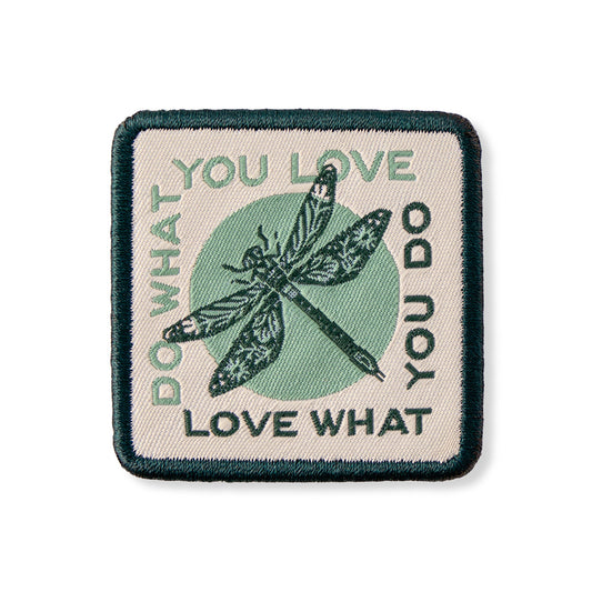 Adult Unisex Do What You Love Woven Patch