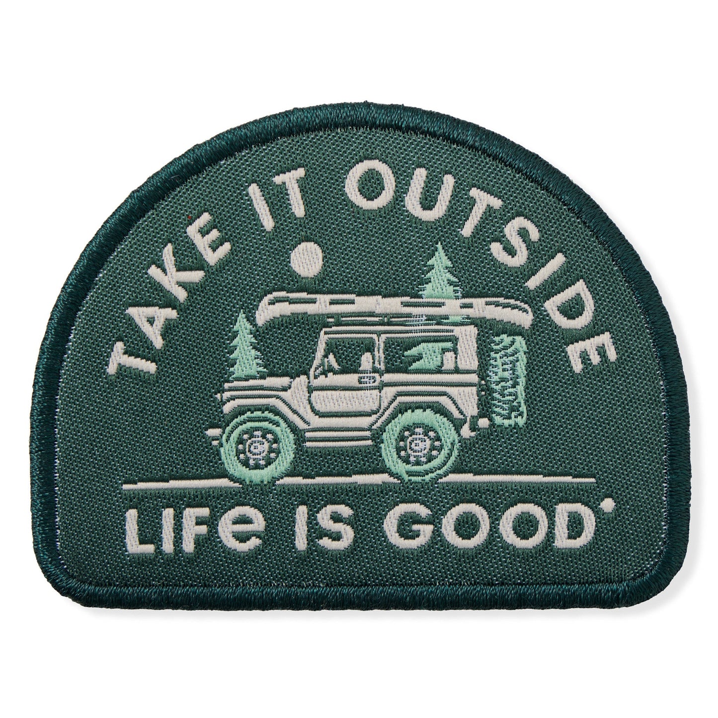 Adult Unisex Take it Outside Woven Patch