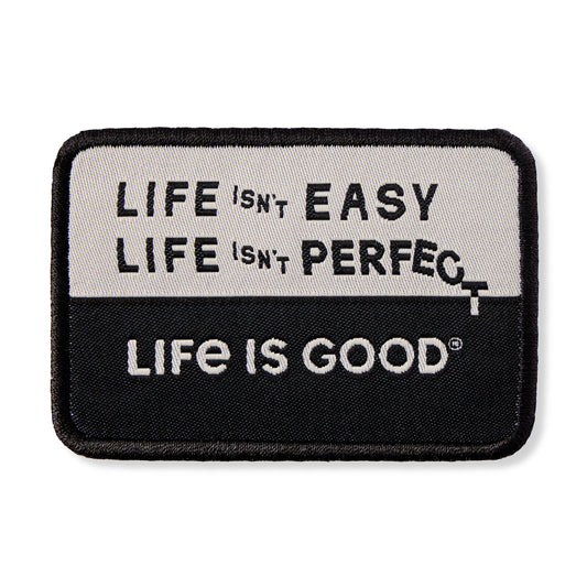 Adult Unisex Life isn't Easy Woven Patch
