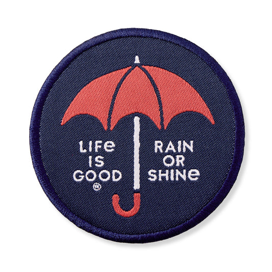 Adult Unisex Rain or Shine Woven Patch