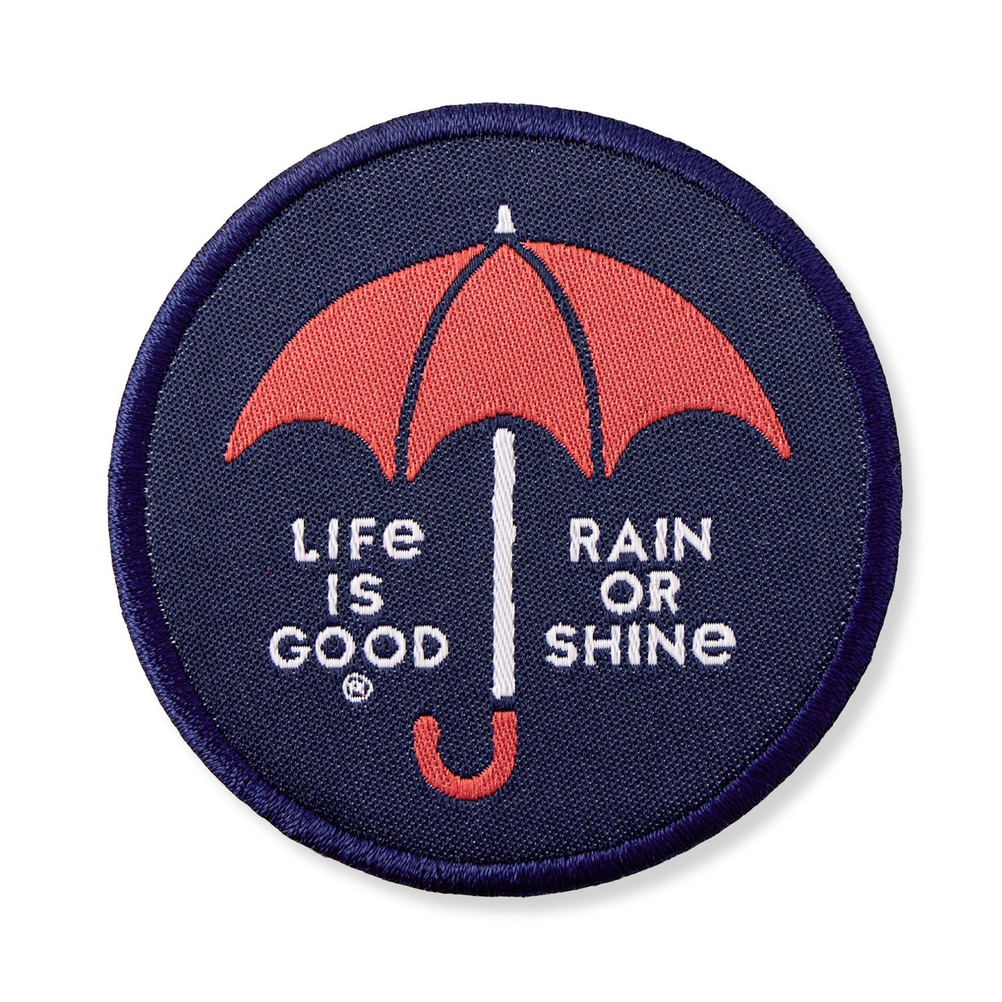Adult Unisex Rain or Shine Woven Patch