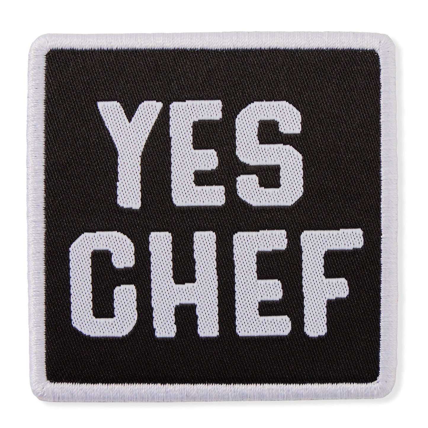 Adult Unisex Yes Chef Woven Patch