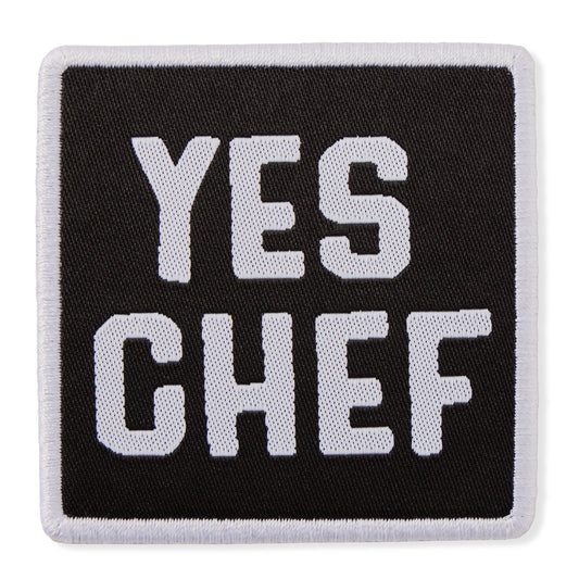 Adult Unisex Yes Chef Woven Patch