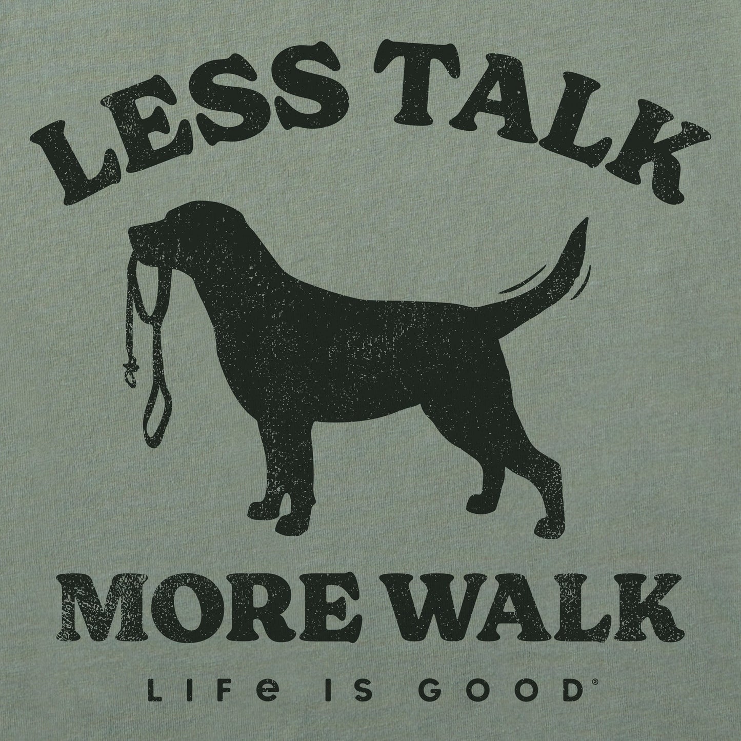 Men's Less Talk More Walk Short Sleeve Tee