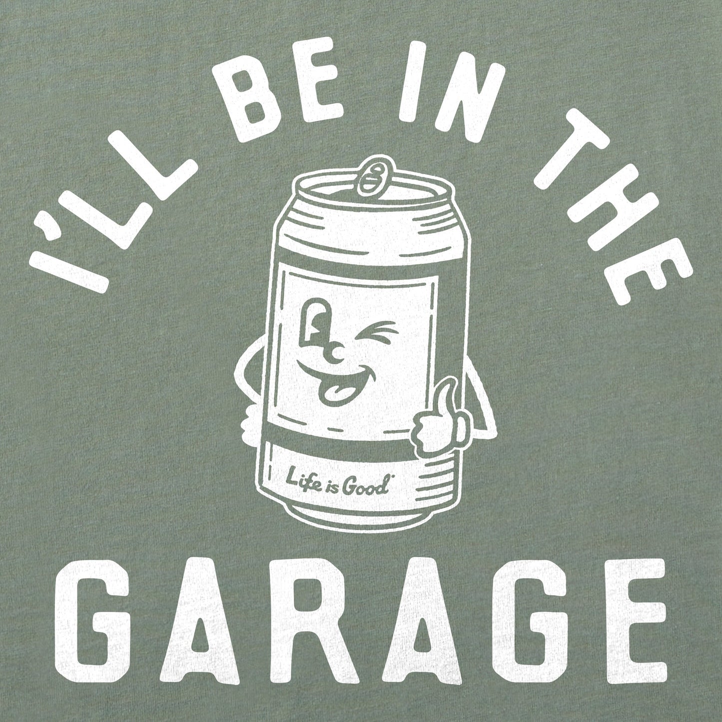 Men's I'll Be in the Garage Short Sleeve Tee