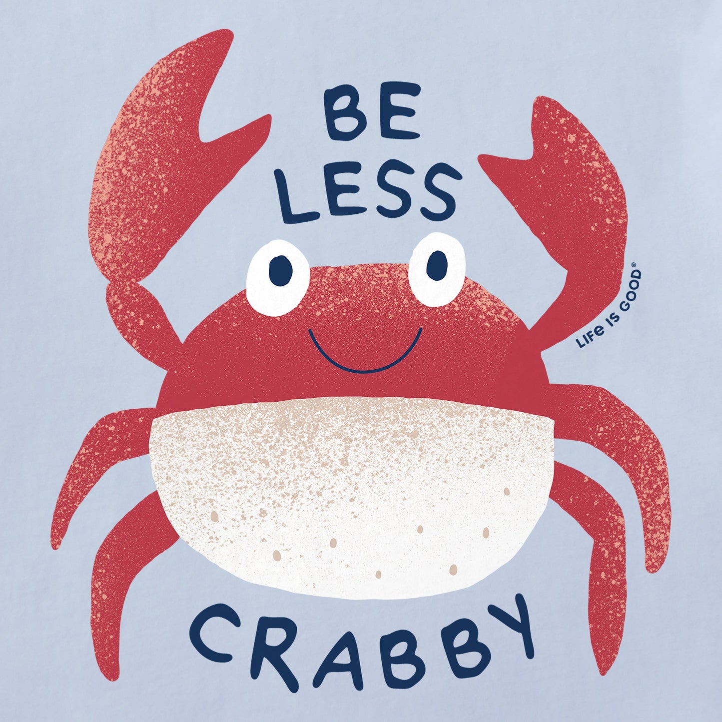 Women's Be Less Crabby Crab Short Sleeve Crusher Tee