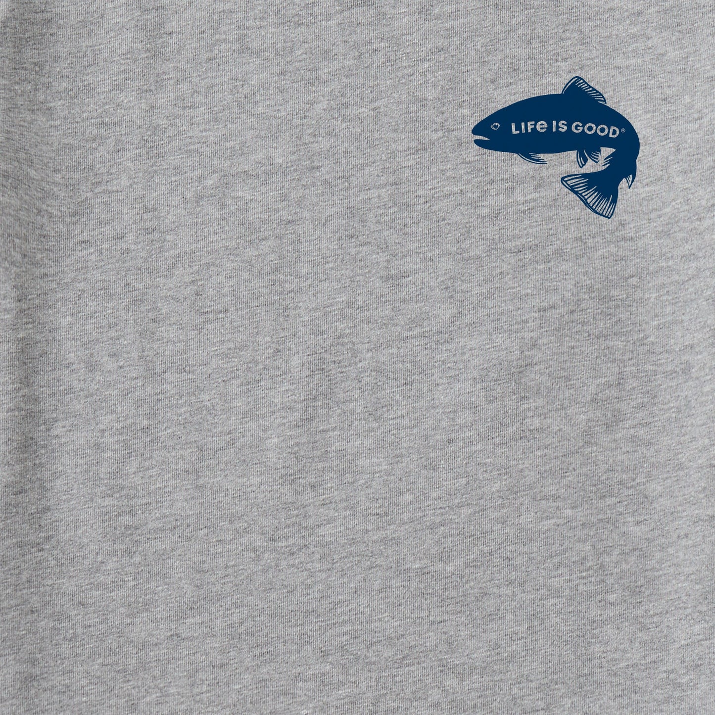 Men's Jumping Fishscape Short Sleeve Crusher Tee