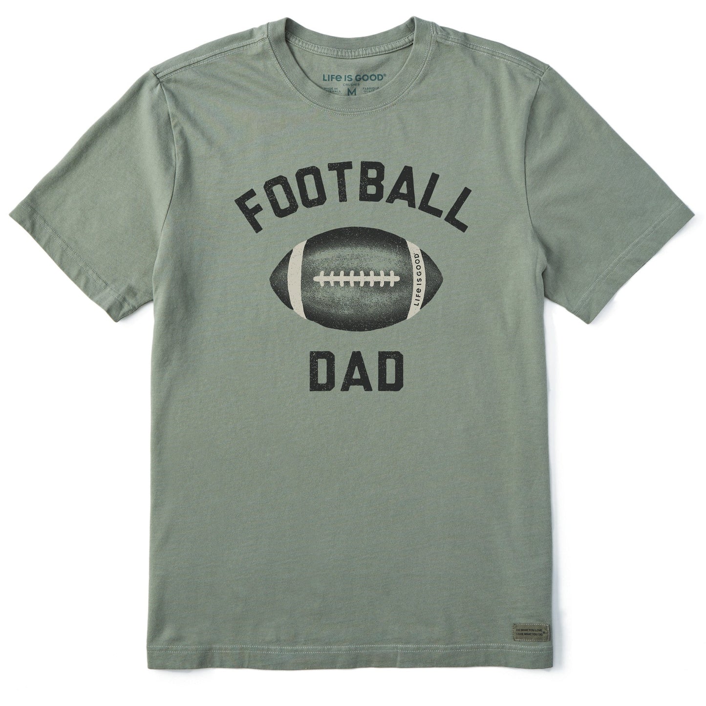 Men's Football Loving Dad Short Sleeve Tee