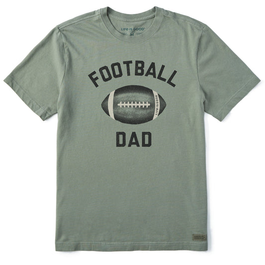 Men's Football Loving Dad Short Sleeve Tee