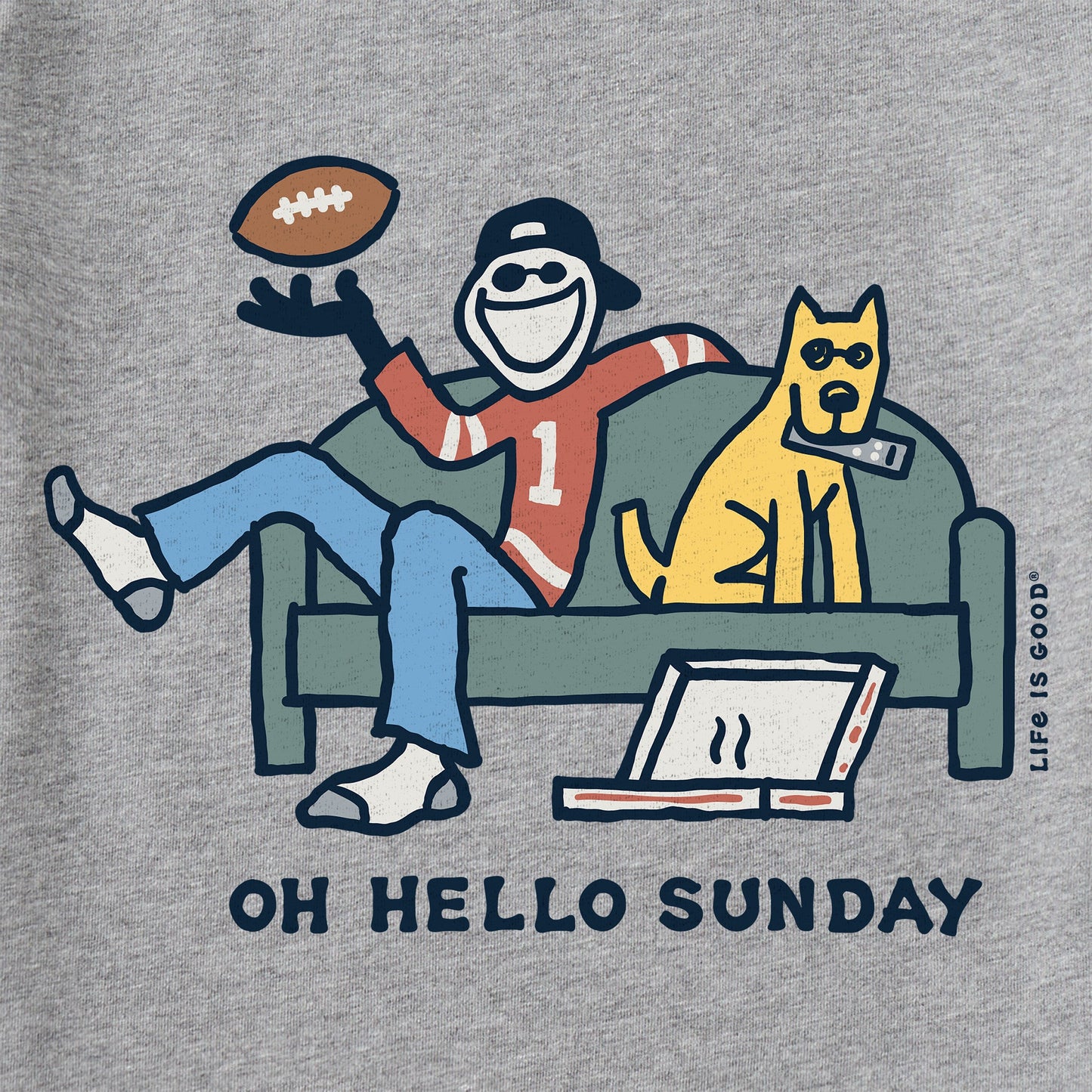 Men's Oh Hello Sunday Short Sleeve Tee