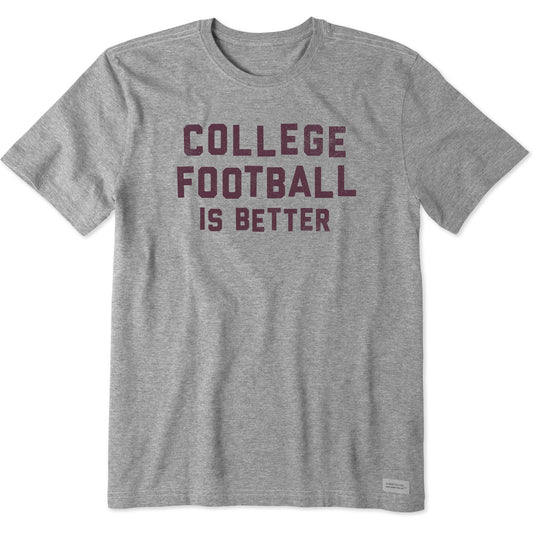 Men's College Football is Better Short Sleeve Tee