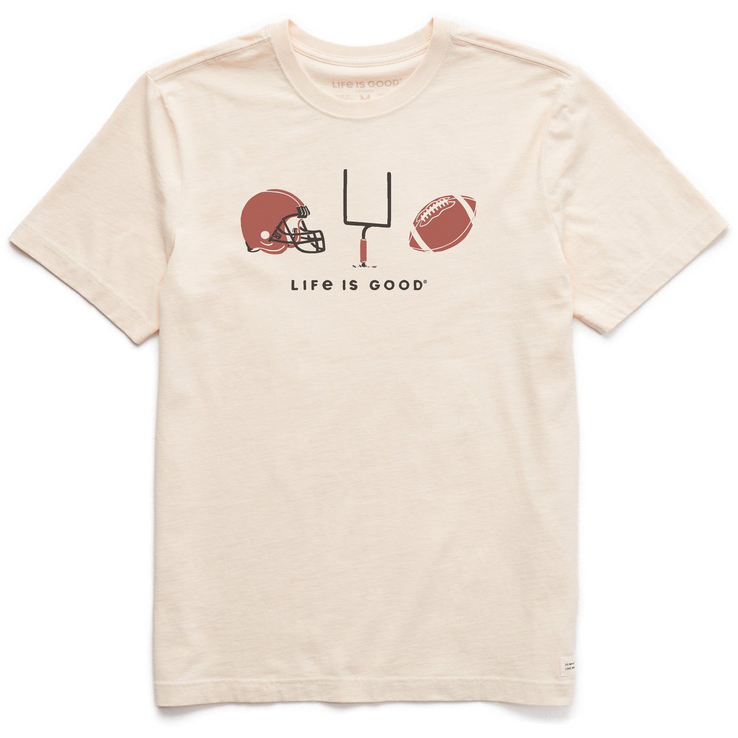 Men's Football Trio Short Sleeve Crusher Tee