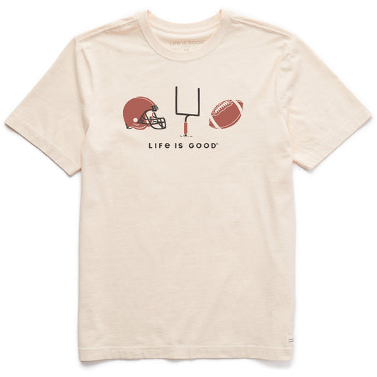 Men's Football Trio Short Sleeve Crusher Tee