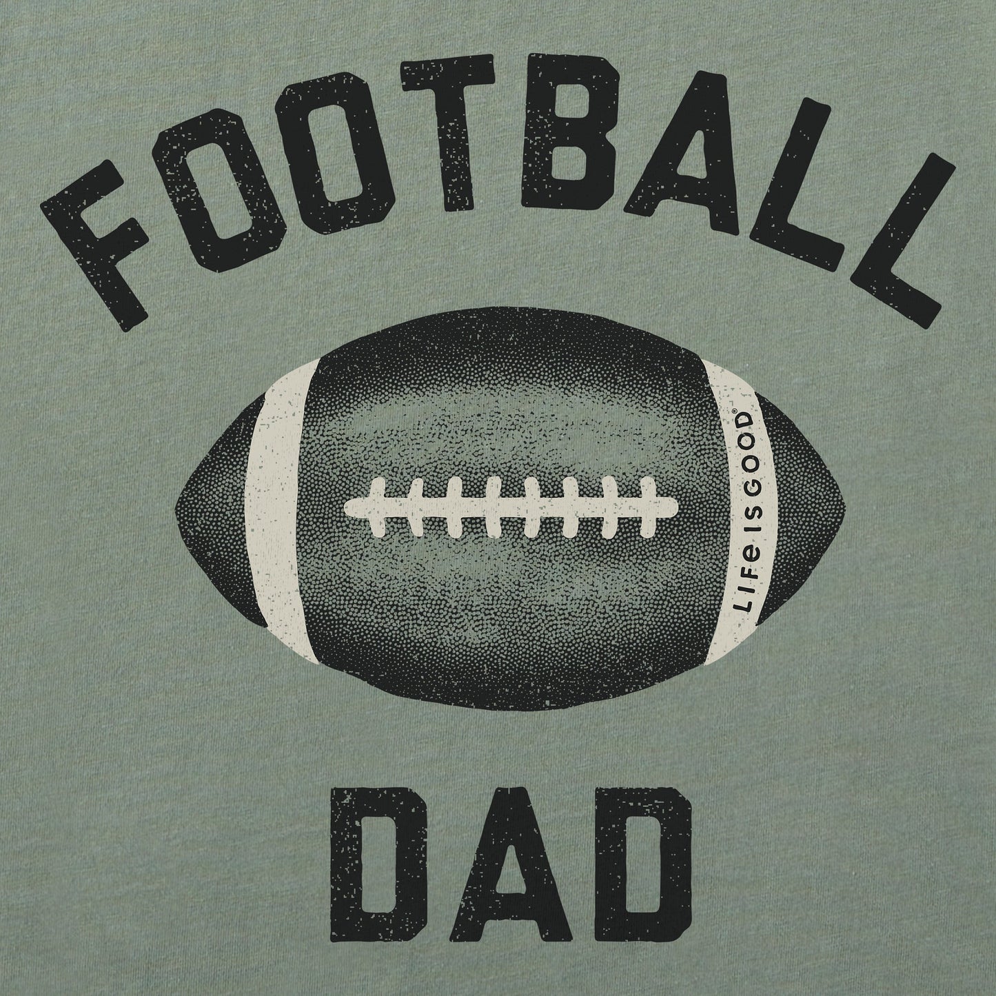 Men's Football Loving Dad Short Sleeve Tee