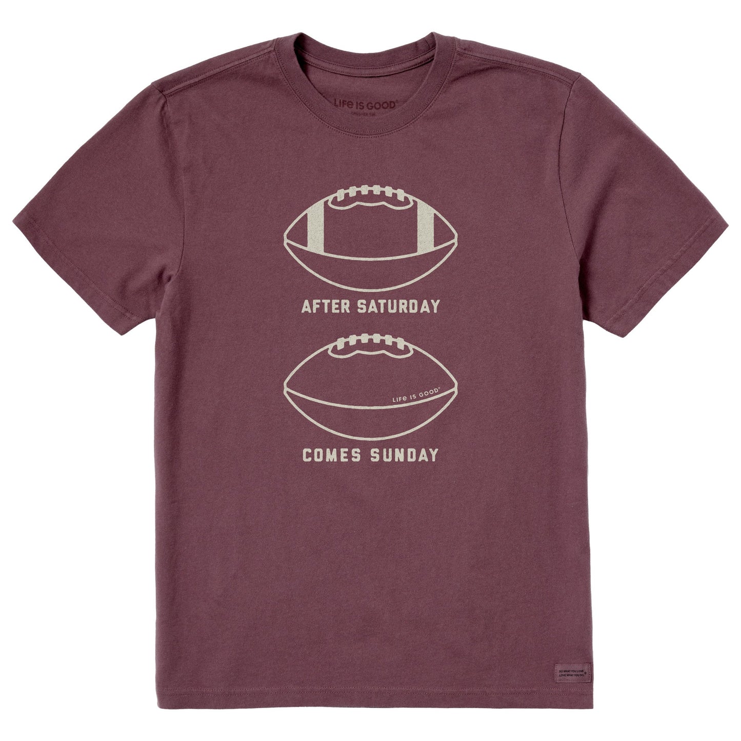 Men's After Saturday Comes Sunday Short Sleeve Crusher Tee
