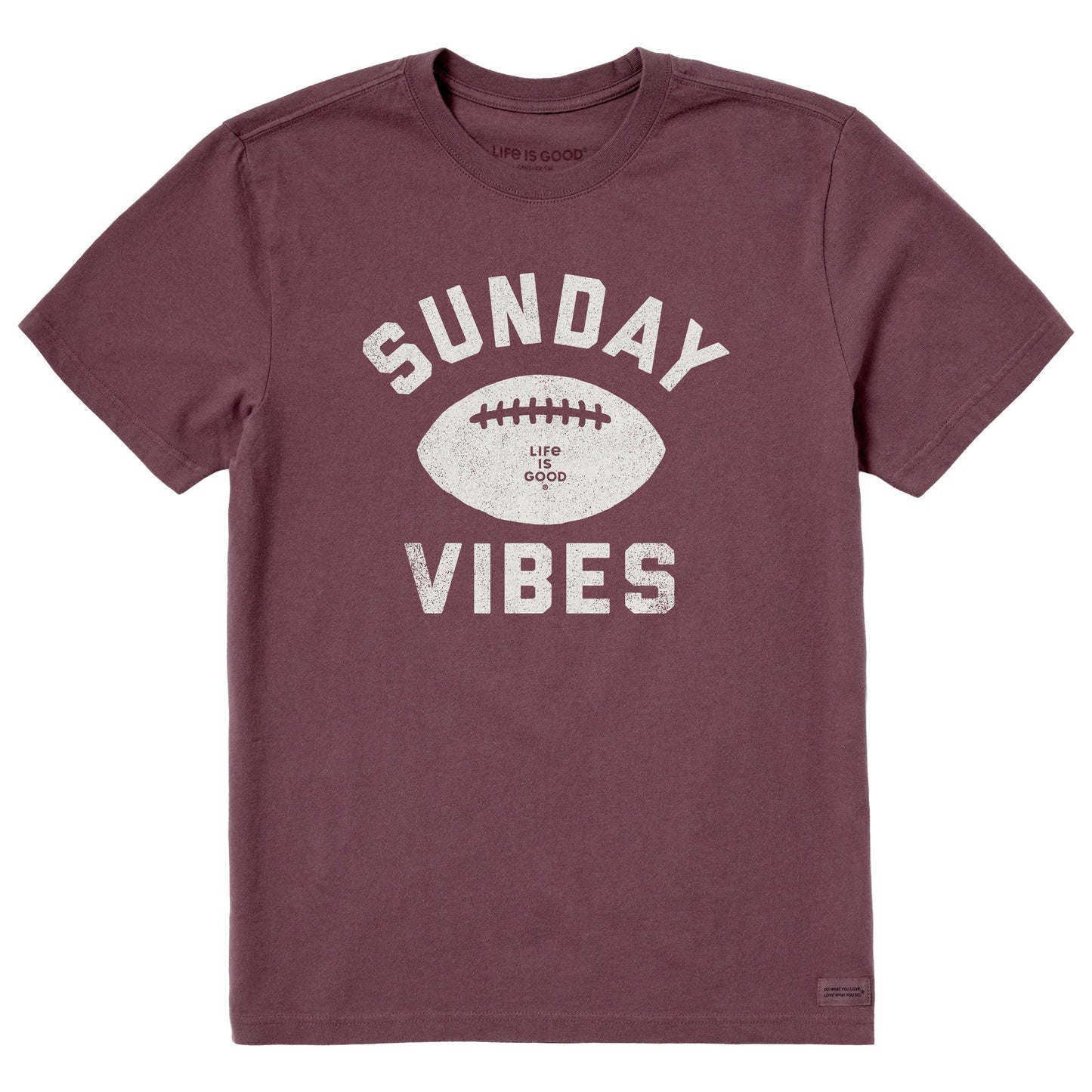 Men's Sunday Vibes Short Sleeve Crusher Tee