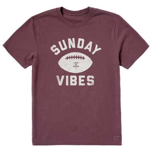 Men's Sunday Vibes Short Sleeve Crusher Tee