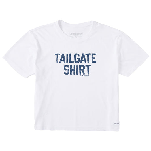 Women's Tailgate Shirt Short Sleeve Crusher Boxy Tee