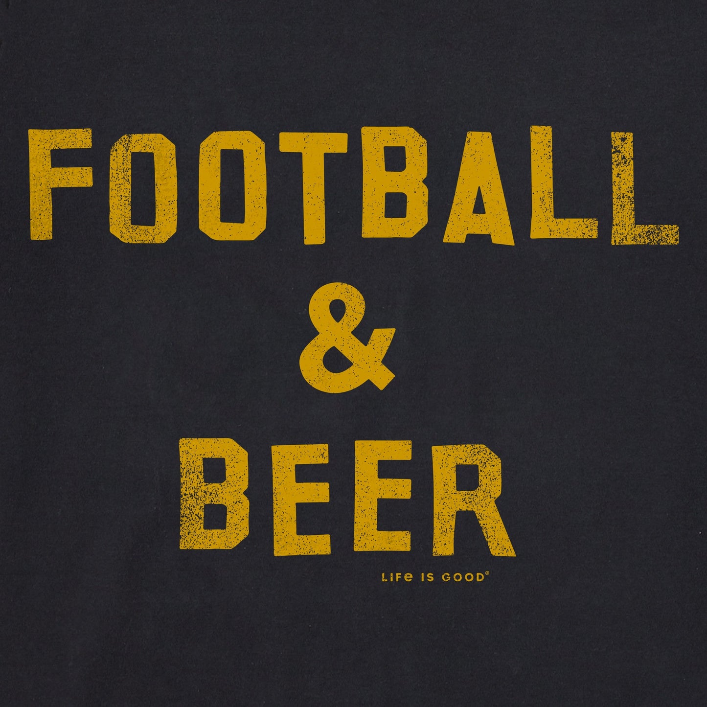 Women's Football Beer Short Sleeve Crusher Boxy Tee